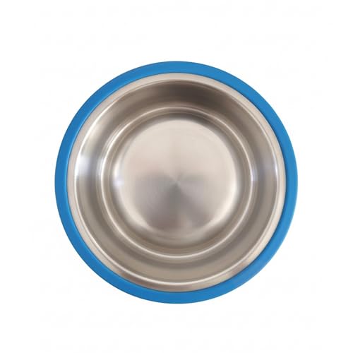 Image of Ezra Comfort Stainless Steel Dog Bowl | Anti-Skid Pet Feeding Bowl for Food & Water | Durable & Easy to Clean Bowl for Dogs & Puppies, 2800 ml