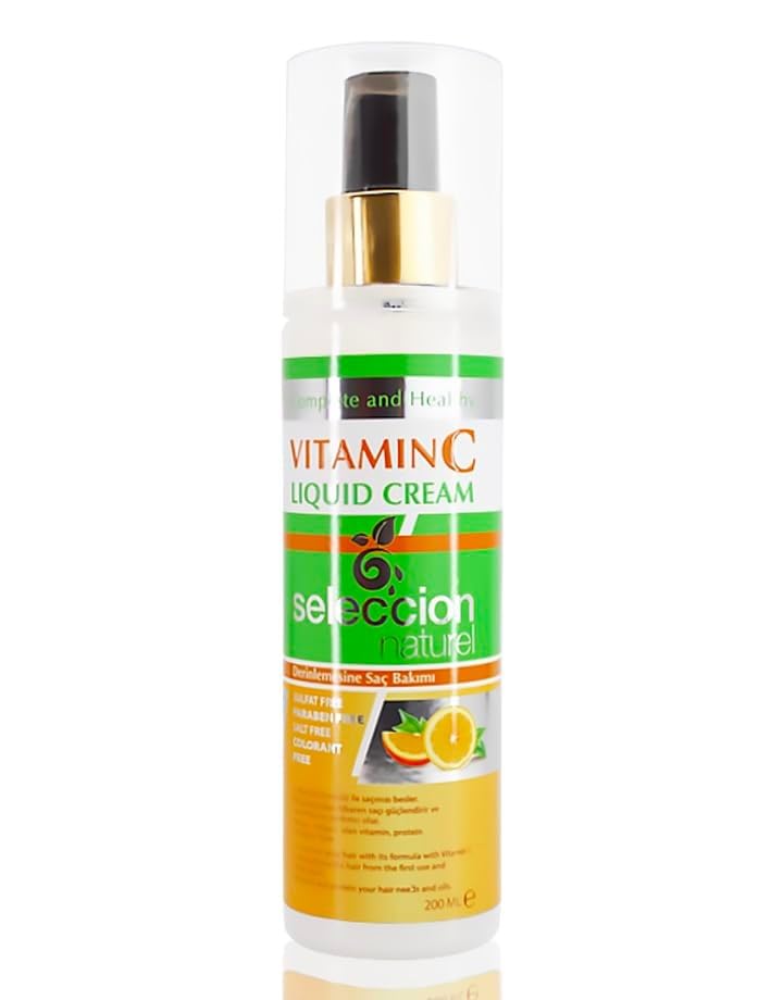 Seleccion Naturel 200 ml Vitamin C Liquid Cream Derinlemesine Sıvı Saç Kremi