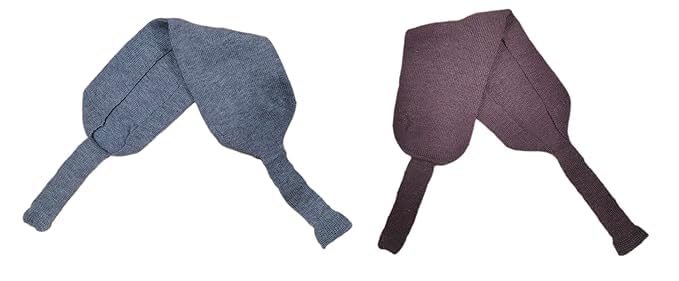 Big Size Muffler For Women's Winter Wear Woolen Muffler (Colors Varies), Pack of 2