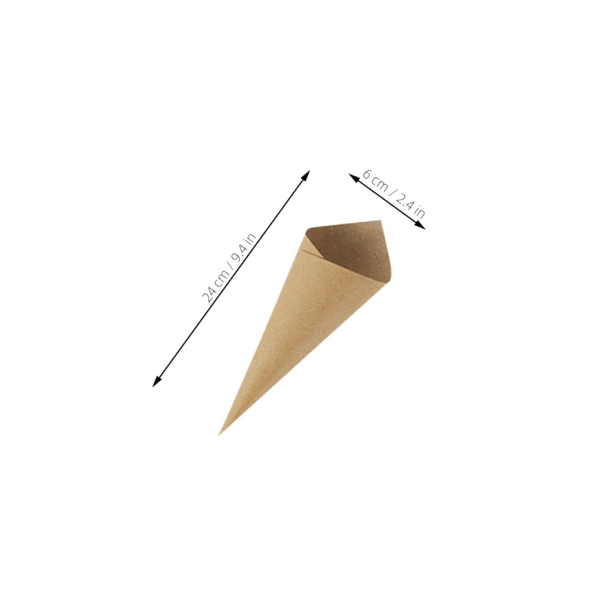 Artibetter Blütenkegel als Kleiner Blumenstrauß oder Konfettihalter aus Kraftpapier 120 Stück Langlebige Papierblütenzapfen für Hochzeit und Geburtstag Party