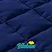 Nap Mat with Pillow and Fleece Blanket for Regalo My Cot/Joovy Travel Cot, Super Soft & Skin Friendly, Perfect Kids Sleeping Mats/Sleeping Bag for Preschool Daycare Boys and Girls, Navy
