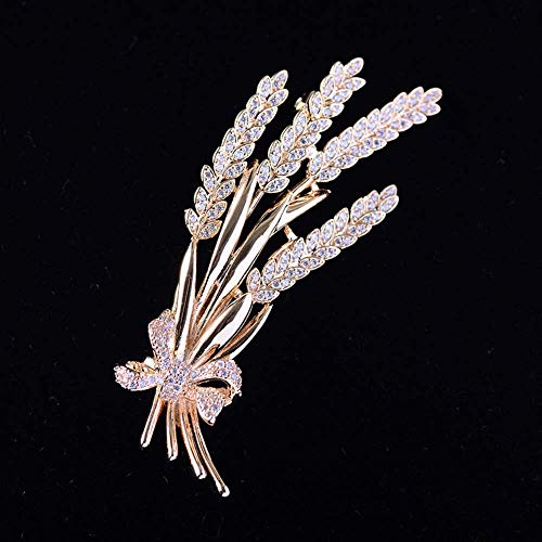 Broche épi de blé pour personnaliser vestes et écharpes