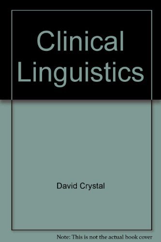 Clinical linguistics (Disorders of human commun... 0387816224 Book Cover