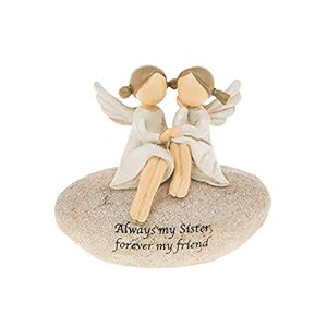 Always My Sister Forever My Friend Engraved Pebble Gift