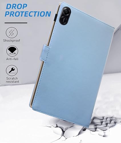 Image of TGK Flip Case Cover for Honor Pad X8a 11 inch Tablet with Stylus Holder (Sky Blue)