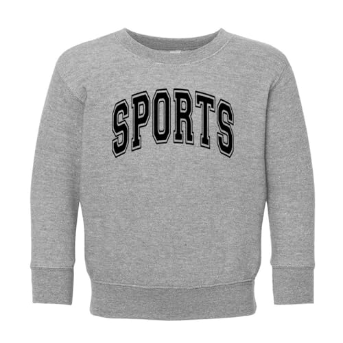 Arch Sports Kids Sweatshirt Toddler 4T Heather Grey