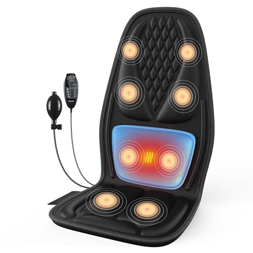 Back Massager with Heat and 8 Motors