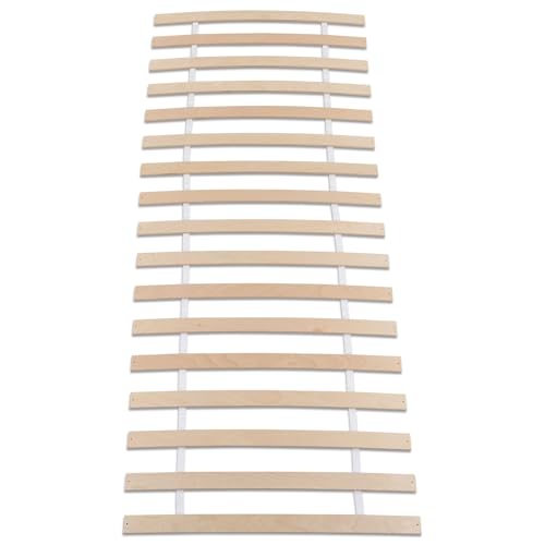 IDIMEX Sommier 80 x 190 cm PASIA 17 Lattes sans Cadre, Sommier à Lattes pré-percées pour lit Enfant 1 Place, vis fournies, Convient Aussi pour 80 x 200