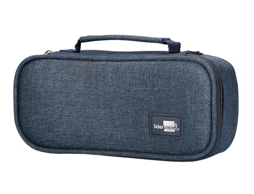 Liderpapel, School Bag, Pencil Case, Oval, School Case, 22 x 6 x 9 cm, Interior Organizer, with Pockets - Image 2