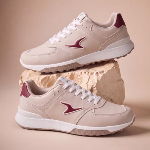 Image of YOHO Men's Sneakers Flo & Blazer | Stylish & Comfortable | Low Top, Lace Up Casual Shoes for Man /Gents