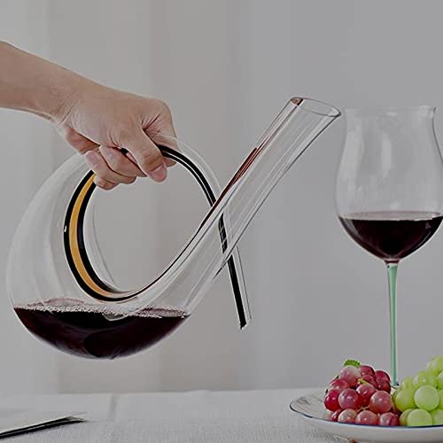 Creative Glass Decanter 1500ml rode wijnkarafen geschenkdoos loodvrij glas wijn geschenk geschikt voor allerlei soorten… - Afbeelding 7