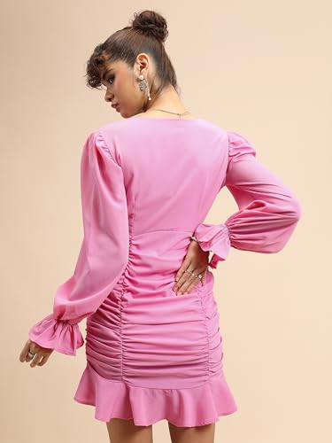 Image of Ketch Women Casual FIT Pink Dress