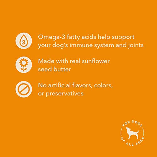 Image of Amazon Brand - Wag Expedition Human Grade Organic Biscuits Dog Treats, Non-GMO, Gluten Free, Sunflower Seed Butter, 10oz
