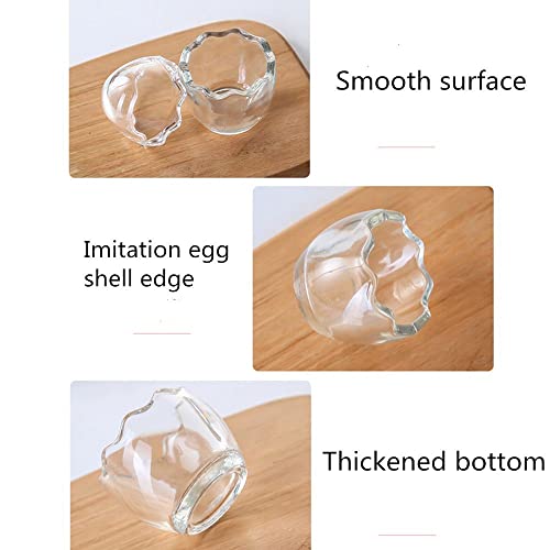 Ei Shell Pudding Fles Transparante Glazen Fles Pudding Wedstrijd Gebakken Pudding Dessert Jelly Mousse - Image 5