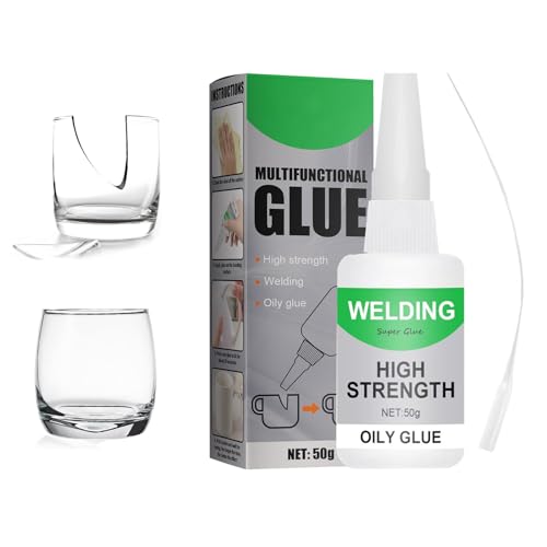 Pegamento Fuerte de Soldadura de Alta Resistencia, Pegamento de Soldadura Multifuncional a Base de Aceite, Adhesión Instantánea para Zapatos, Cerámica, Metal, Plástico, Cuero (1 Unidad)