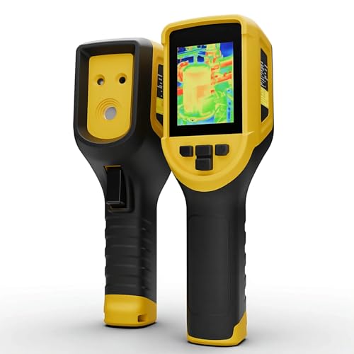 Handheld Thermal Camera,320 x 240 TISR Resolution,120 x 90 IR High Resolution,Mini Thermal Imager with -4°F~1022°F,25 Hz,Handheld Infrared Camera with PC Analysis for Home Inspection HVAC Maintenance