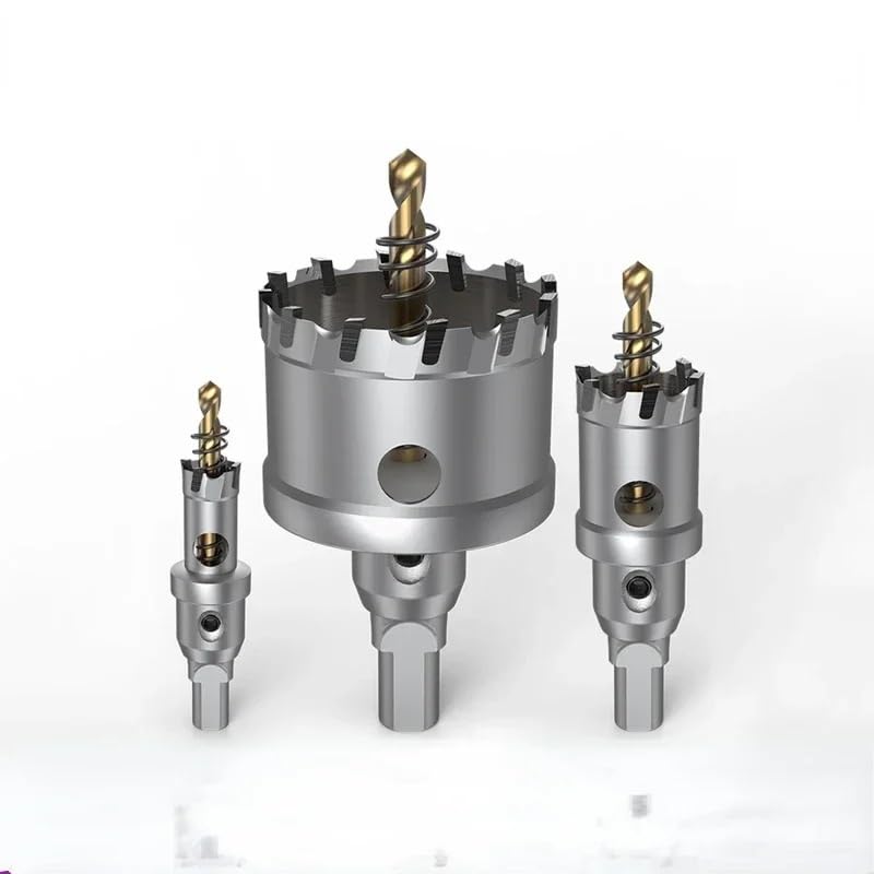 1pc 16-125mm wiertło rdzeniowe TCT piła otworowa z węglików spiekanych frez do obróbki metalu wiercenia ze stopu stali nierdzewnej(50mm)