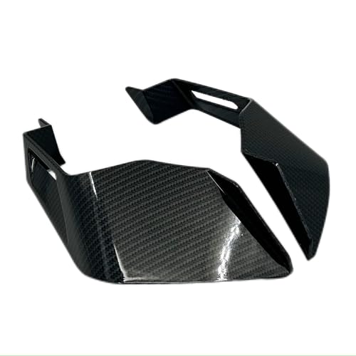 Aileron winglet aérodynamique universel Moyen 3 pour moto de course