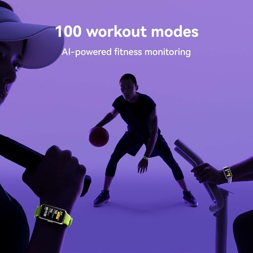 HUAWEI Band 10 Smartwatch up to 14 Days Battery Life, iOS & Android, Average Sleep HRV and Sleep Insights with an AI-powered Fitness Monitoring Tracker, Sleep Breathing Awareness, Fast Charging, Pink - Image 4