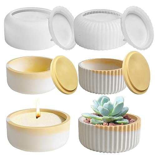 Silikonformen Für Kerzen & Blumentöpfe - Kreative Gießformen Für Beton, Gips & Mehr