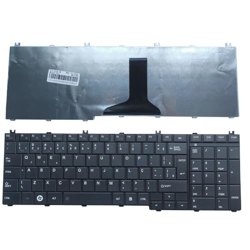 Clavier brésilien Toshiba C660 pour télétravail et rédaction en portugais