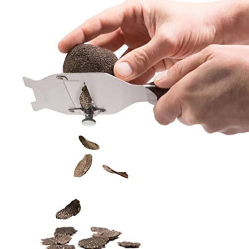 Stainless Steel Multifunction Wooden Handle Slicer Truffles Grater Chocolate Cutter Cooking Butter Cheese Kitchen Tool