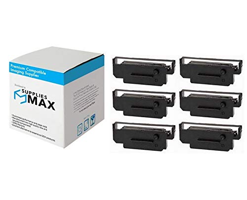 SuppliesMAX Compatible Replacement for TEC MA-516 Purple P.O.S. Printer Ribbons (6/PK) (ZBA-2257086PPU)