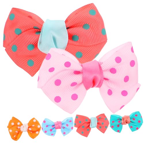 POPETPOP 6 Piezas Suministros para Mascotas Pelo para Rizos Buenas Pinzas para El Cabello Pinza para El Cabello Rizadores De Cabello Coleteros Bigudí Kit De Aseo para Perros Perrito