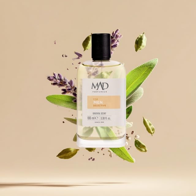 Mad W127 Selective Eau de Parfum (EDP) 100 ml Erkek Parfüm – Kakule, Lavanta ve Paçuli ile Oryantal, Odunsu ve Kalıcı