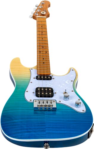 Transparent Blue Pathfinder Tenor Ukulele