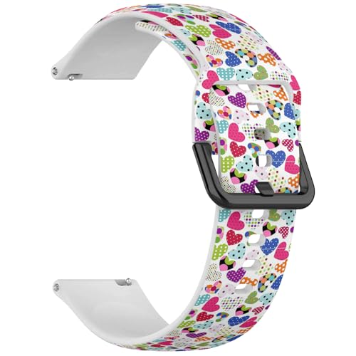 Correa deportiva de silicona suave para reloj 18mm miniatura 1