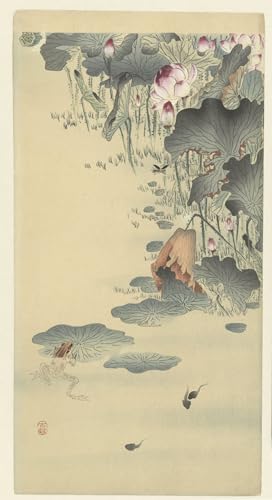 Affiche murale Ohara Koson pour habiller un grand mur vide 60x90cm