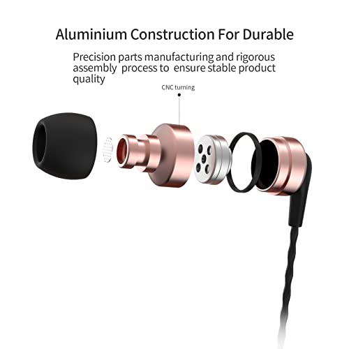 Image of Soundmagic E80C in Ear Isolating Earphones with Microphone (Copper)