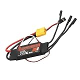 30A 40A 60A RC Hydraulic Pump ESC with 5V BEC for 1/14 Bulldozer Wheel Loader Upgrades, 2-6S Lipo(40A)