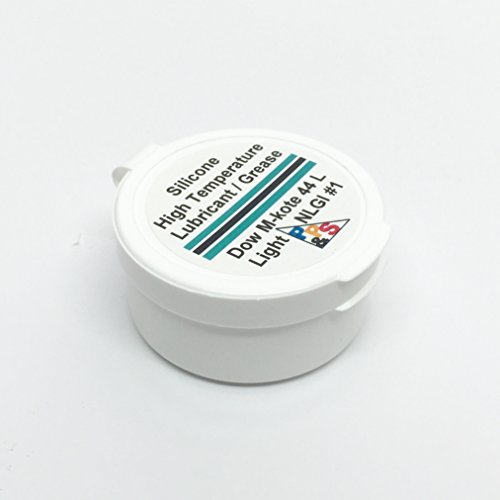 Dow Corning Molykote 44 Light Silicone High Temperature Bearing Grease Lube, Light NLGI #1 Consistency Grade, 14g or 0.5oz