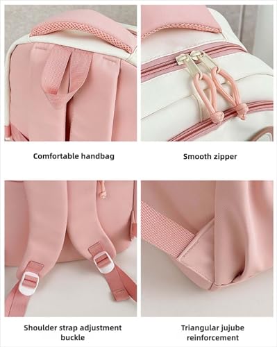 Kawaii Cat Ita Bag Backpack with Pin Badge Display Stylish Travel Bag for Women, Lightweight Design for Fashion Lovers (Blue)3