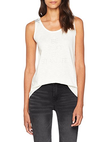 Starlite Shop 10553 Camiseta, Blanco (White), Medium (Tamaño del Fabricante:M) para Mujer