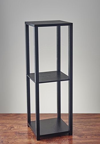 Adesso Ar3511-01 Lawrence Tall Pedestal, Black #TOP1