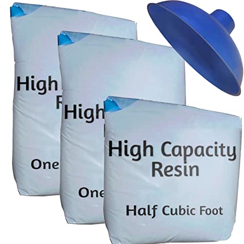 Kit de recarga de resina para ablandador de agua 2.5 cu ft miniatura 1