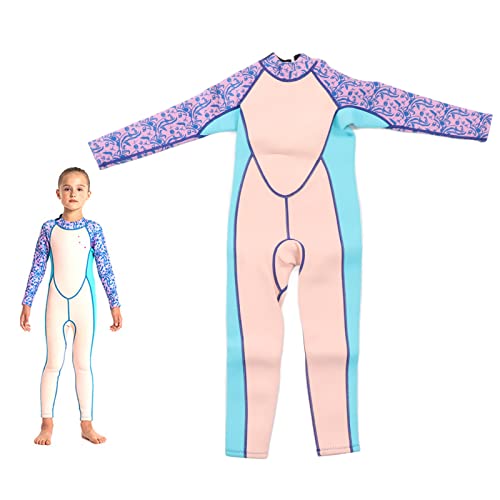 Roupa de Mergulho Infantil, Neoprene Flexível de 2,5 Mm, Quente, Linda e Macia, Roupa de Mergulho In