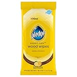Pledge Lemon Wood Wipes 24 ct