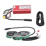 Gestion efficace de la chaleur ------ Le boîtier en aluminium du contrôleur avec une conception rainurée maximise la dissipation de la chaleur, protégeant contre la surchauffe et un fonctionnement constant pendant les trajets prolongés.