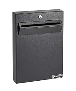 AdirOffice Hängebox für die Wandmontage Schwarz