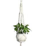 Pot de fleurs en macramé fait à la main - Pour plantes - Pour décoration de maison, jardin, cour., Couleur 1#, 1size