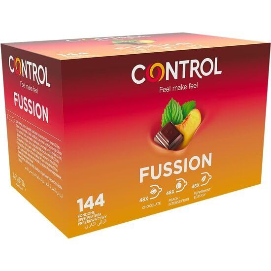 Control Adapta FUSSION Condoms 144 Units