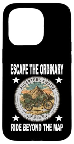 ESCAPE THE ORDINARY RIDE BEYOND MAP ���[�^�[�T�C�N���A�h�x���`���[�B �X�}�z�P�[�X iPhone 15 Pro �p
