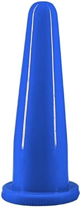 MDSS Blue Anal Dilator – Large | Smooth Surface | Premium Quality | Easy Maintenance |Anal Dilator Large | Blue Silicone Dilator | Medical Grade Silicone | Smooth Rounded Tip | Flexible Trainer | Reusable | Personal Wellness Device | Hygienic | Body Safe Material