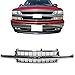 Titanium Plus Autoparts, 2000-2006 Fits For Chevrolet Tahoe Front GRILLE CHROME BLACK