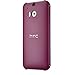 HTC Hi-Tech Dot View Interactive Flip Cover Case One M8, Smart Flip Folio Cover - Purple