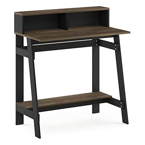 Furinno A Frame Computer Desk, Walnut Cover